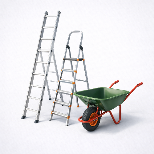 Лестницы,стремянки,тачки