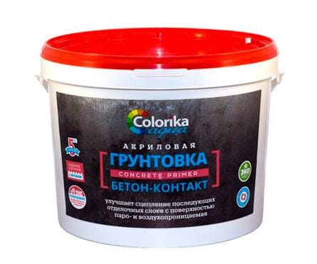 Грунт Colorika Aqua Бетоконтакт 15кг, артикул УТ000087054