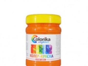 Колер-краска Colorika Aqua красная 0,3кг, артикул УТ000044305