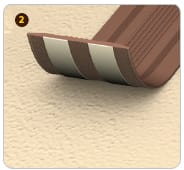 Лента антискользящая напольная 40мм*1,8м Темно-серый, артикул УТ000023791