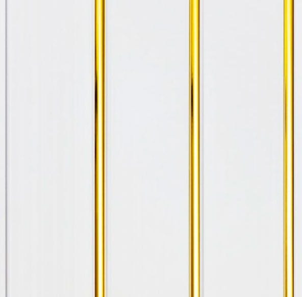 Панель ПВХ СПК (Орто) 3-х секционная Золото 3000х240х8 10шт/уп, артикул УТ000093267