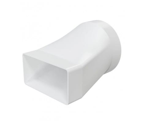 Соединитель прямой плоского канала с круглым 60х120/D100, артикул 00-00000417