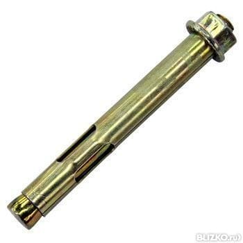 Анкерный болт 8х40 с гайкой (50ф), поштучно (400), артикул AN/B/G-8х40-50