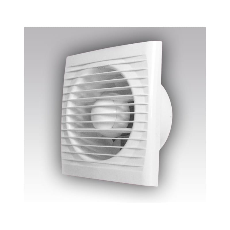 Вентилятор D125 осевой с антимоскитной сеткой и тяговым выключателем, артикул УТ000042427