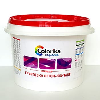 Грунт Colorika Aqua Бетоконтакт  8кг, артикул УТ000003549