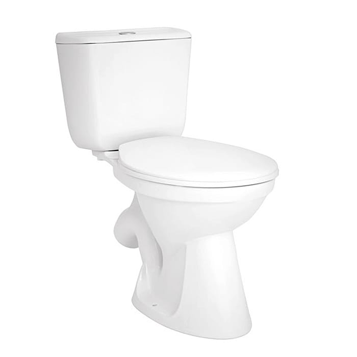 Унитаз-компакт "Бриз" (эконом, кос.вып. нижн подв) Сантэк, артикул УТ000035005