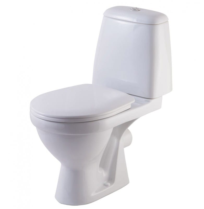 Унитаз-компакт "Премьер" белый ( гориз. нижн. си 2-кн арм), артикул УТ000035007