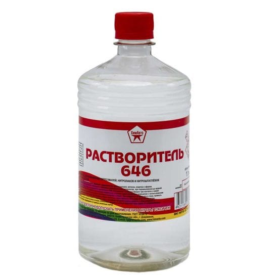 Растворитель 646 ГОСТ 1л ХимАвто г.Дзержинск, артикул УТ000049736