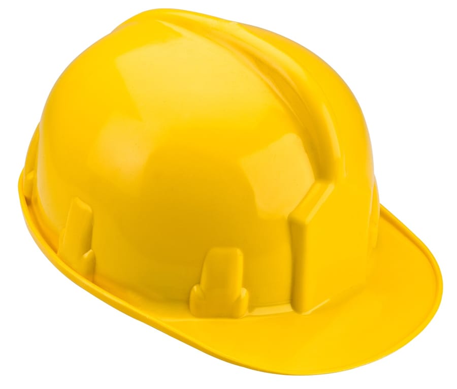 Каска строительная желтая TOPEX, артикул УТ000030706