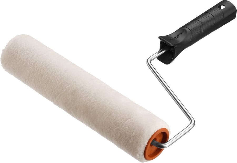 Валик велюровый 240мм,ворс 4мм,бюгель 6мм "Зубр", артикул 03547-24