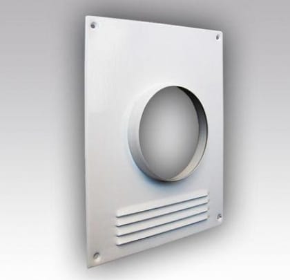 Площадка торцевая с решёткой 125/130, артикул 2162