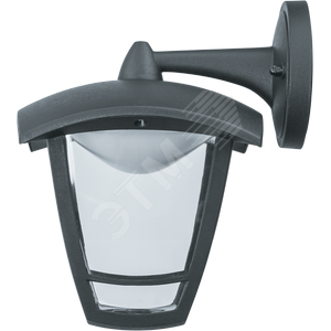 Светильник светодиодный ДБУ-8Вт вниз 4000К IP44 черный, артикул УТ000090661