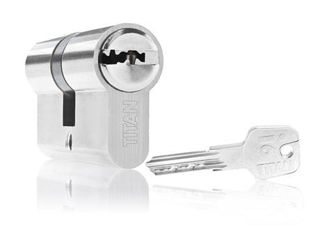 Механизм цилиндр с вертушкой АХ202/90мм (40+10+40) СР хром 5кл, артикул 00-00000779