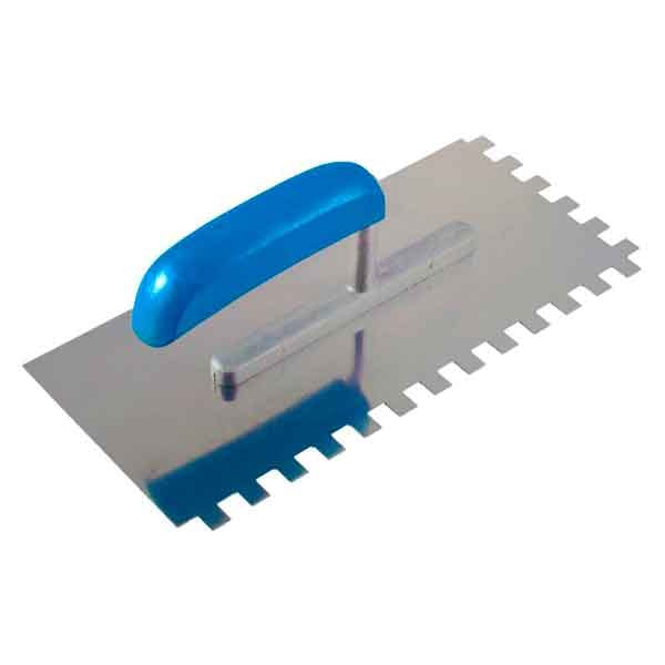 Гладилка 130*280 мм (зуб 8х8) нерж. пластм.ручка ЛЮКС, артикул 1060288