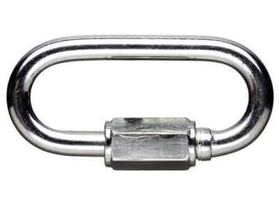 Карабин винтовой оцинк.  5 мм (упак. 2 шт ), артикул УТ000052698