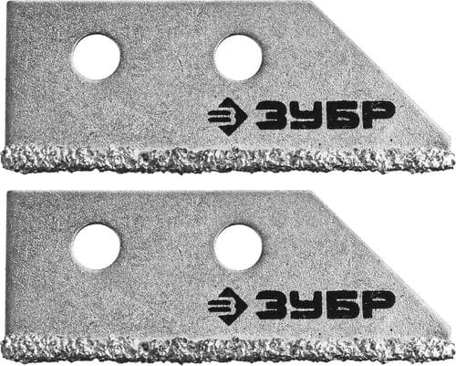 Лезвия с карбидным напылением для скребка 33417 ЗУБР"ЭКСПЕРТ", артикул 33417-S2