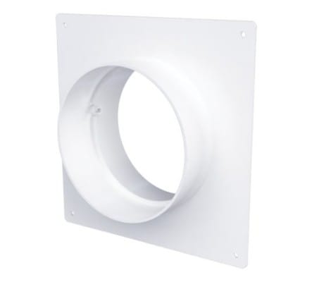 Площадка торцевая пластиковая 250х180 фланец D100/110, артикул 39171