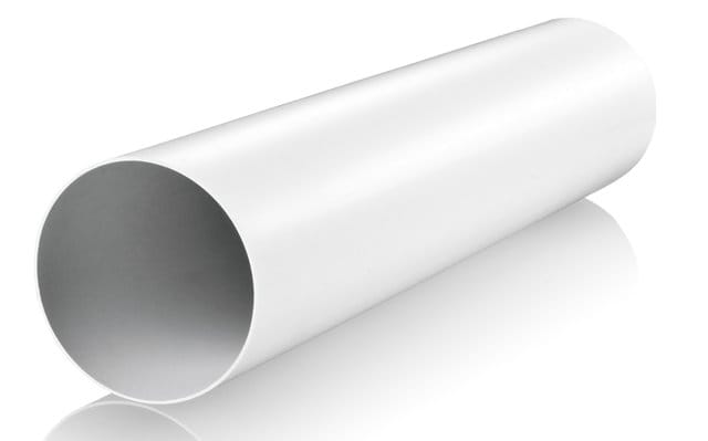 Воздуховод круглый D125 (1м), артикул 12,5ВП10/125В1