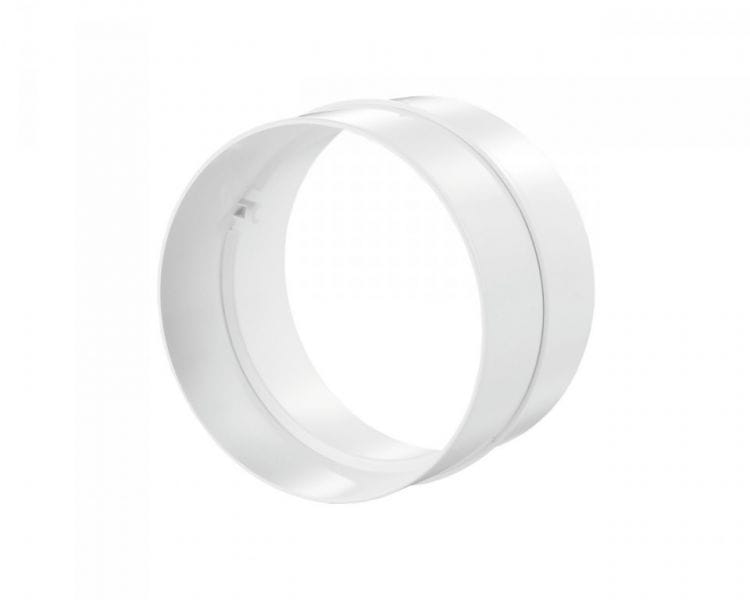 Соединитель круглых воздуховодов D125, артикул 12,5СКП