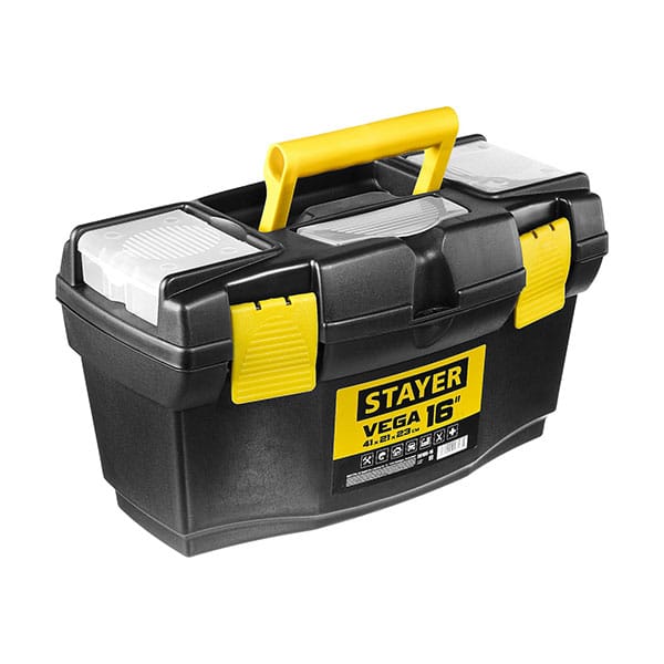 Ящик для инструмента  "VEGA-16", пластиковый, STAYER, артикул 38105-16_z03