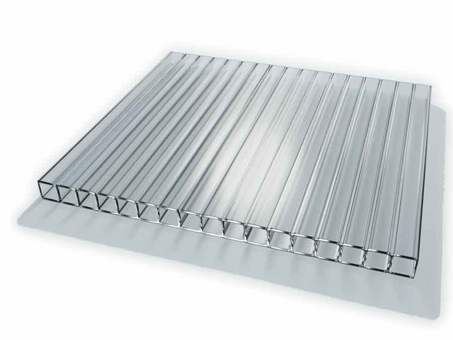 Сотовый поликарбонат SKYGLASS 8мм Прозрачный (12х2,1) БСТ, артикул УТ000054475