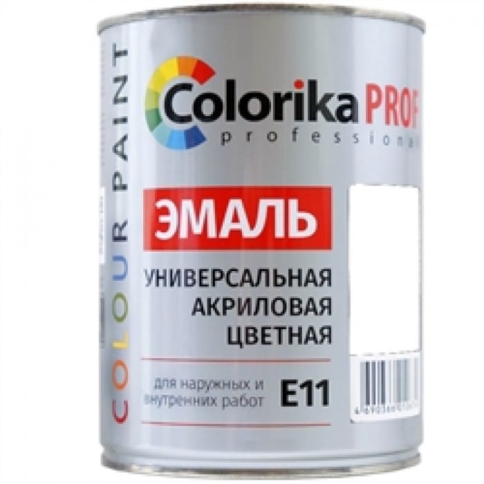 Эмаль акриловая универсальная белая Colorika Agua 0,8л, артикул УТ000043643