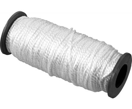 Шнур капроновый крученый Сибин д=2мм, 50 м, артикул 50527