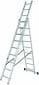 Лестница алюм. 3-х секц. 8 ступеней ЛА3*8 ВИХРЬ, артикул 73/5/1/21