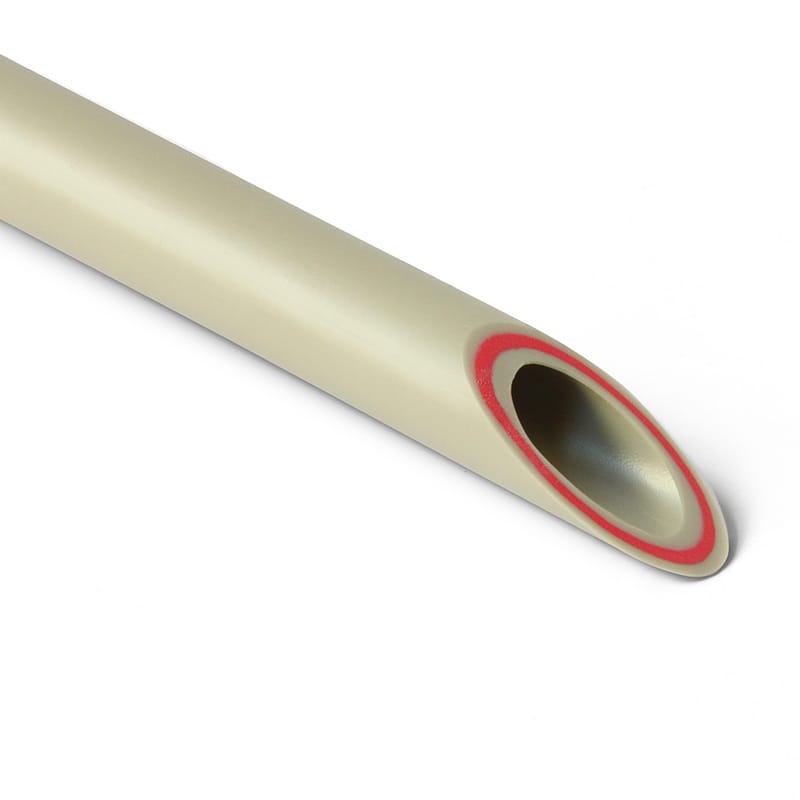 Труба PPR 20 стекловолокно серый (4 метра), артикул УТ000045937