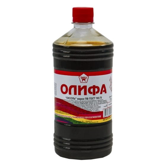 Олифа Оксоль 0,5л ХимАвто г.Дзержинск, артикул УТ000049718