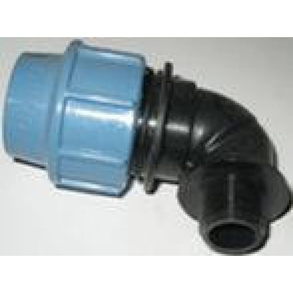 Колено с наруж.резьб. 25-1" ПЭ, артикул 24815