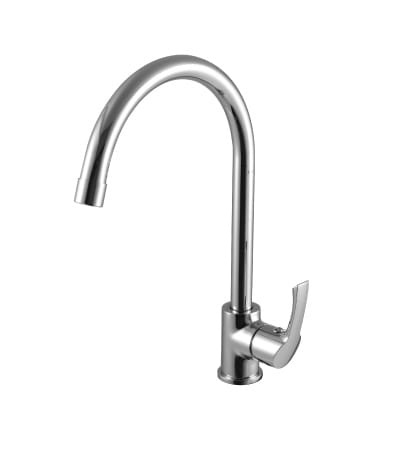 Смеситель для кухни с высоким поворотным изливом 311 мм, хром LEMARK 1105C плюс Страйк, артикул УТ000094706