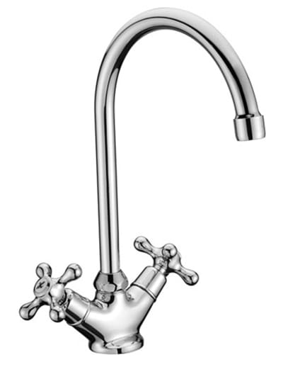 Смеситель для кухни с поворотным изливом 315 мм, хром LEMARK 2105C Стандарт, артикул УТ000094708