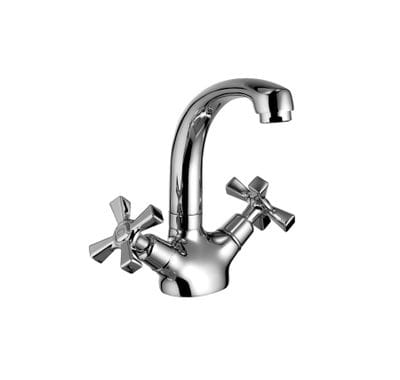 Смеситель для умывальника с поворотным изливом, хром LEMARK 2507C Бенефит, артикул УТ000094710