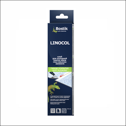 Клей BOSTIK для холодной сварки швов Linocol 0,05л, артикул 000798