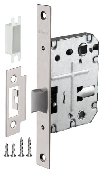 Защелка врезная PLASTIC P72-50 SN мат.никель, артикул 33607