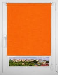 Штора рулонная 42,5х160 см Декор оранжевый Ле-Гранд/9, артикул УТ000051611