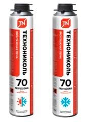 Пена монтажная Проф. ТехноНИКОЛЬ 70 Professional 1020гр всесезонная (12), артикул 528369