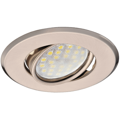 Светильник Ecola поворотный MR16 GU5.3 DH09 сатин-хром, артикул УТ000078293