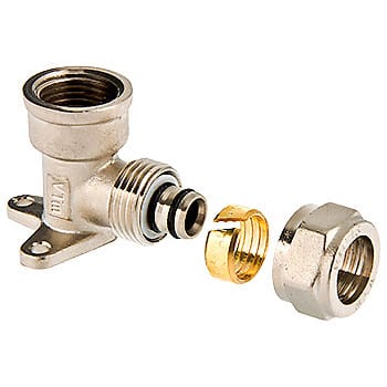 Угольник с креплением в.р. 20* 1/2" Valtec, артикул VTm.354.N.002004