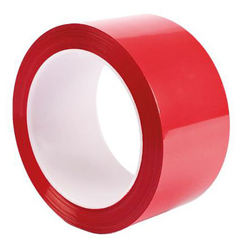 Скотч упаковочный 50мм*50м красный Klebebander, артикул 128/36/6