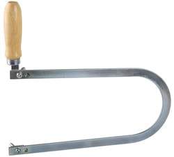 Лобзик ручной по дереву STAYER "MASTER" 130х250, с 6 полотнами,деревянная ручка, артикул УТ000042965