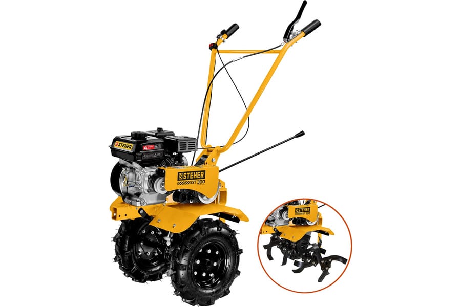 Мотоблок STEHER GT-300 бензиновый 212см3, артикул УТ000093819