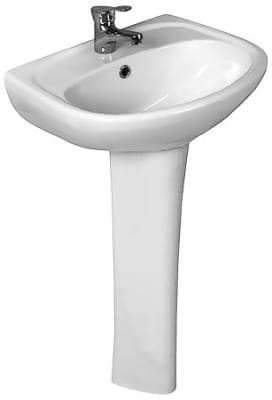 Умывальник " Анимо - 60" с постаментом. 1 отв. Сантэк., артикул УТ000041092