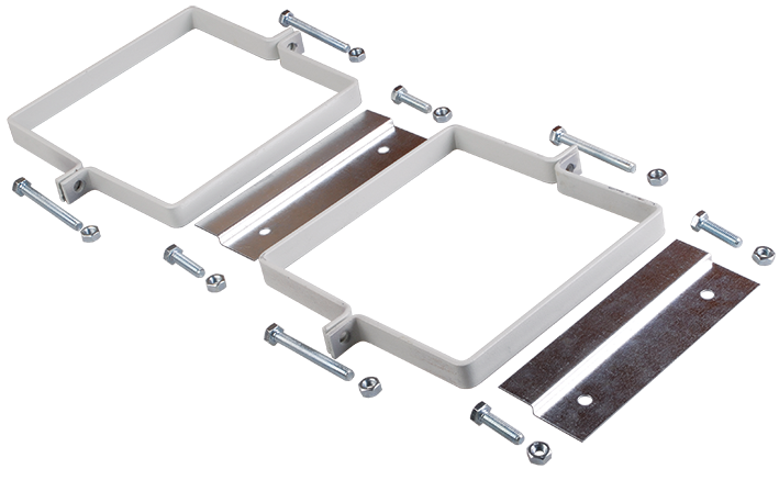 Комплект крепления на столб для корпуса ЩУРн-П, артикул 279254