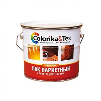Лак паркетный Colorika&Tex  матовый 0,8кг, артикул УТ000062293
