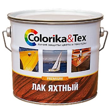 Лак яхтный Colorika&Tex глянцевый 2,7кг, артикул УТ000004632