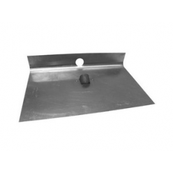 Лопата снеговая оцинкованная 1-б 500х375 б/ч, артикул 8026400