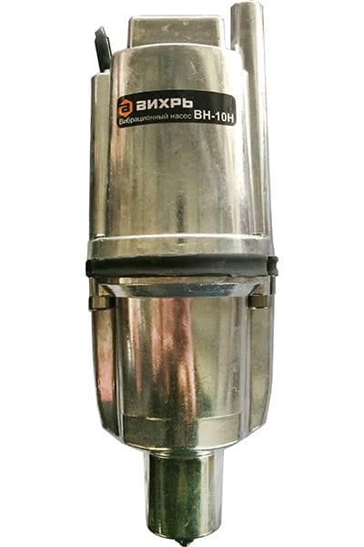 Вибрационный насос Вихрь ВН-15Н 68/8/6 (нижний забор, 18л/мин, 72м напор, кабель 15м), артикул 68/8/6