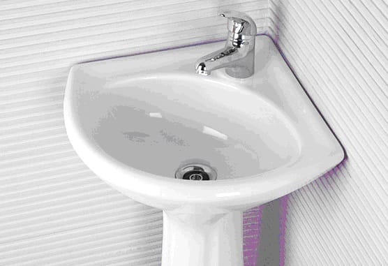 Умывальник угловой белый Ресса 320 х 320 . г. Киров, артикул УТ000039307